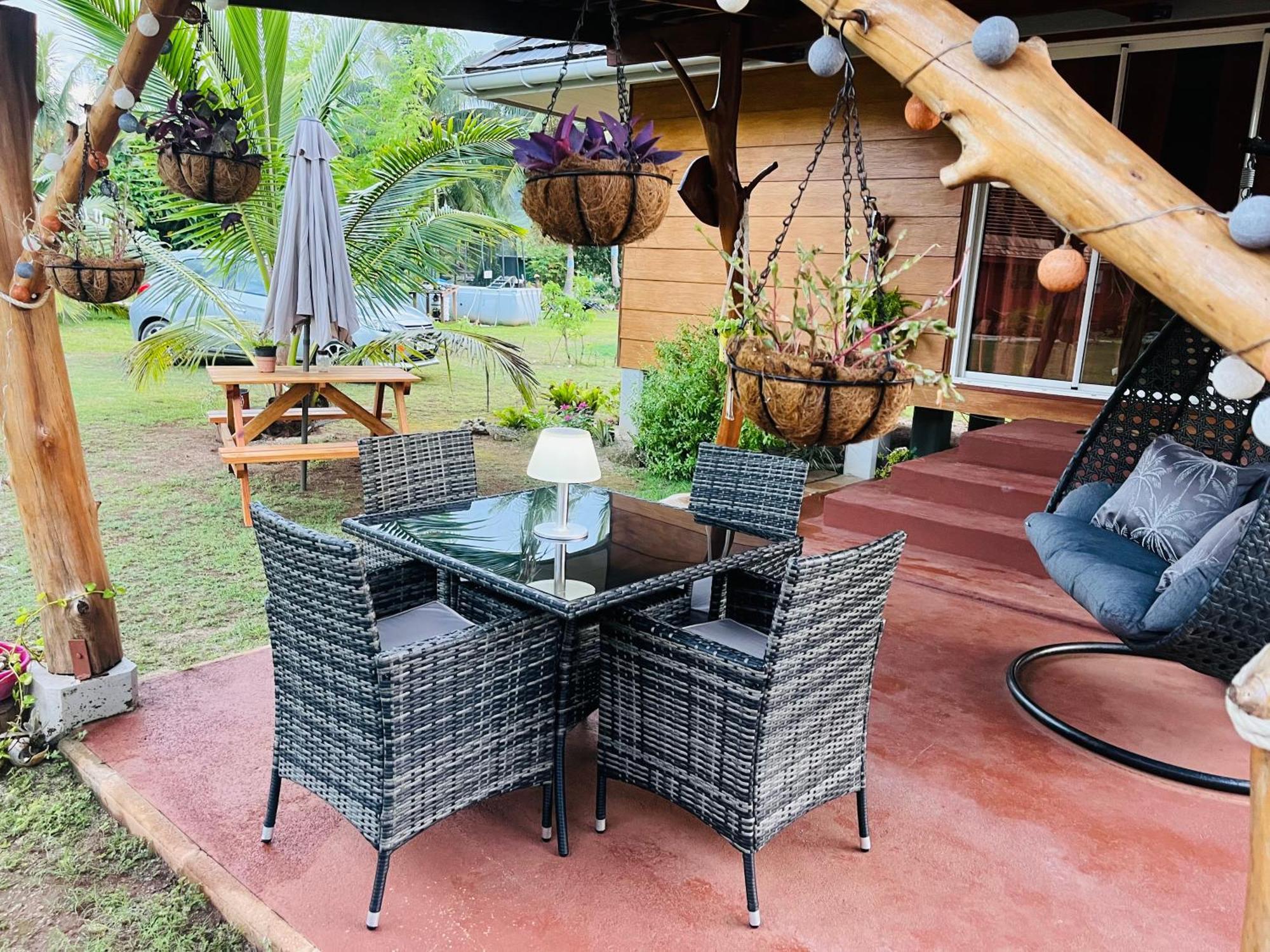 Bungalow Kura Муреа Екстериор снимка
