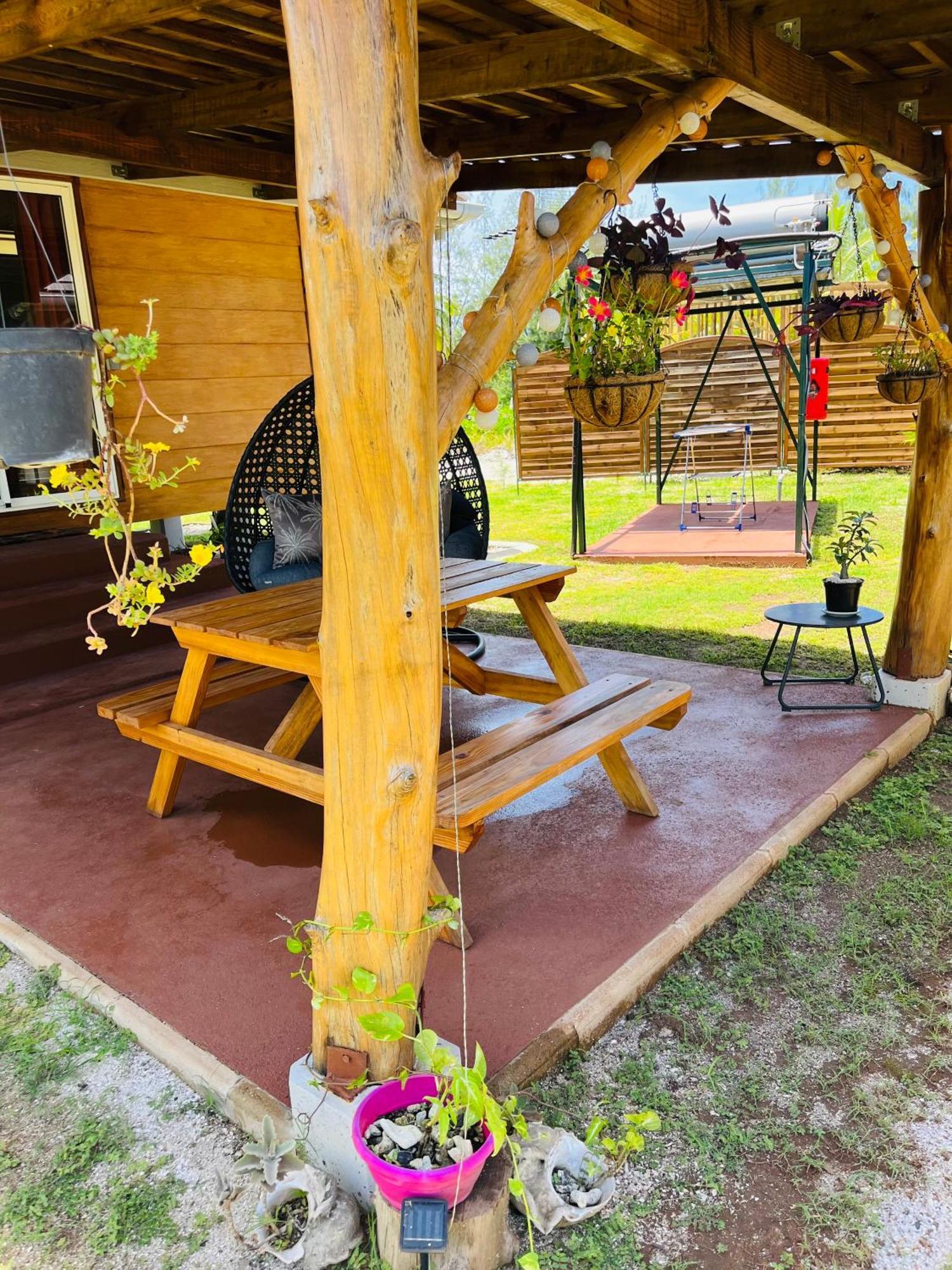 Bungalow Kura Муреа Екстериор снимка