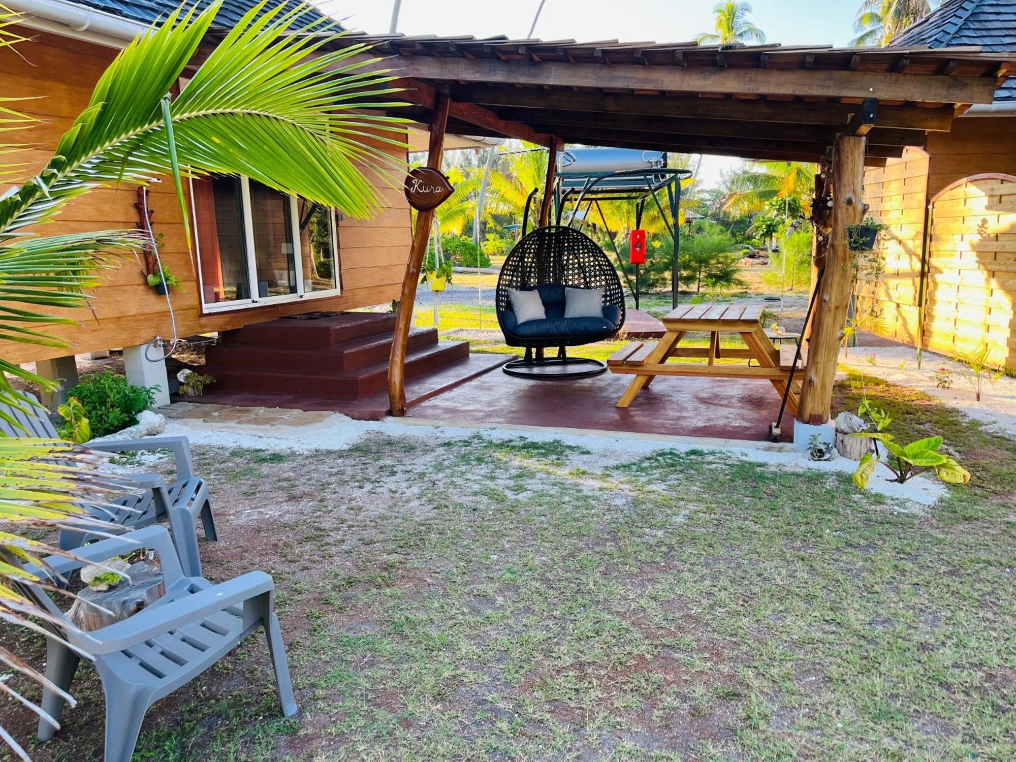 Bungalow Kura Муреа Екстериор снимка